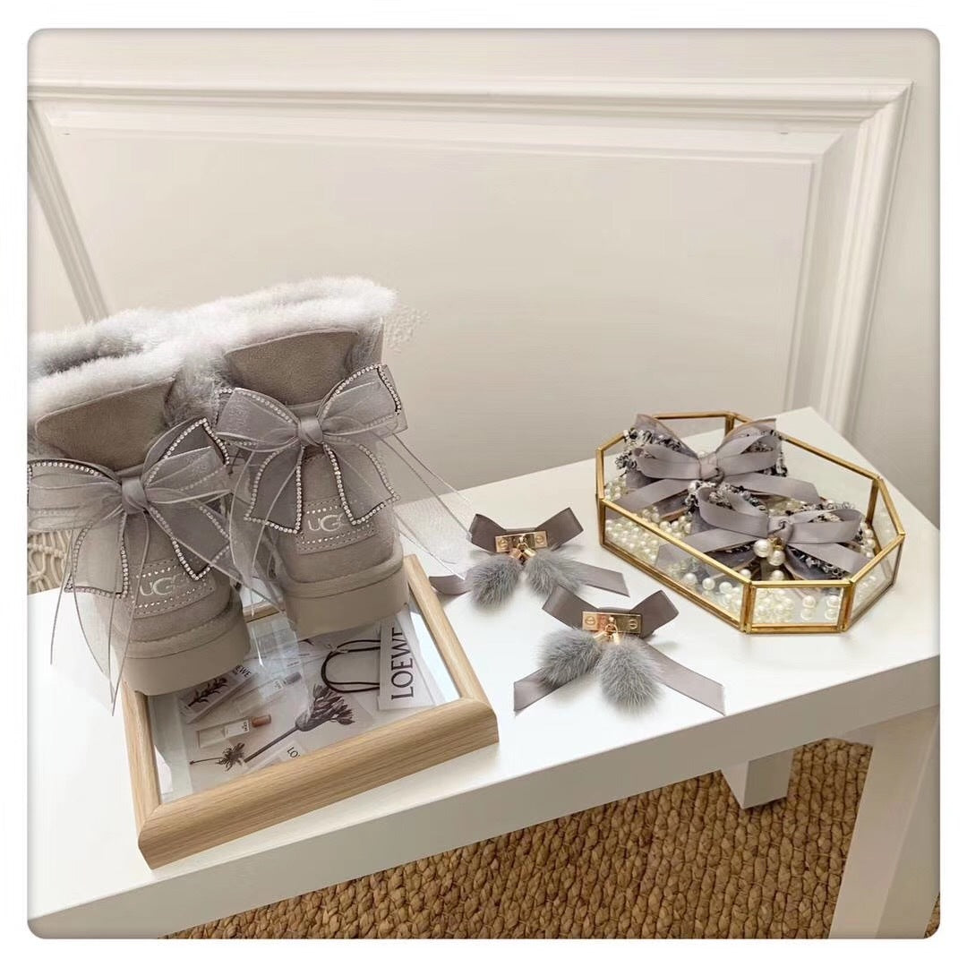 Diamond Gray 3-in-1 Snow Boots