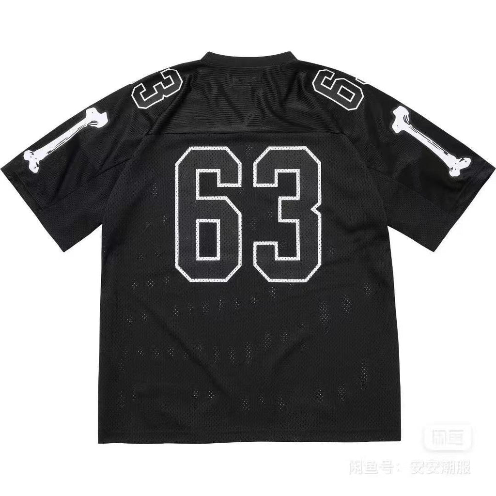 Supreme Number Graphic Mesh Football Jersey