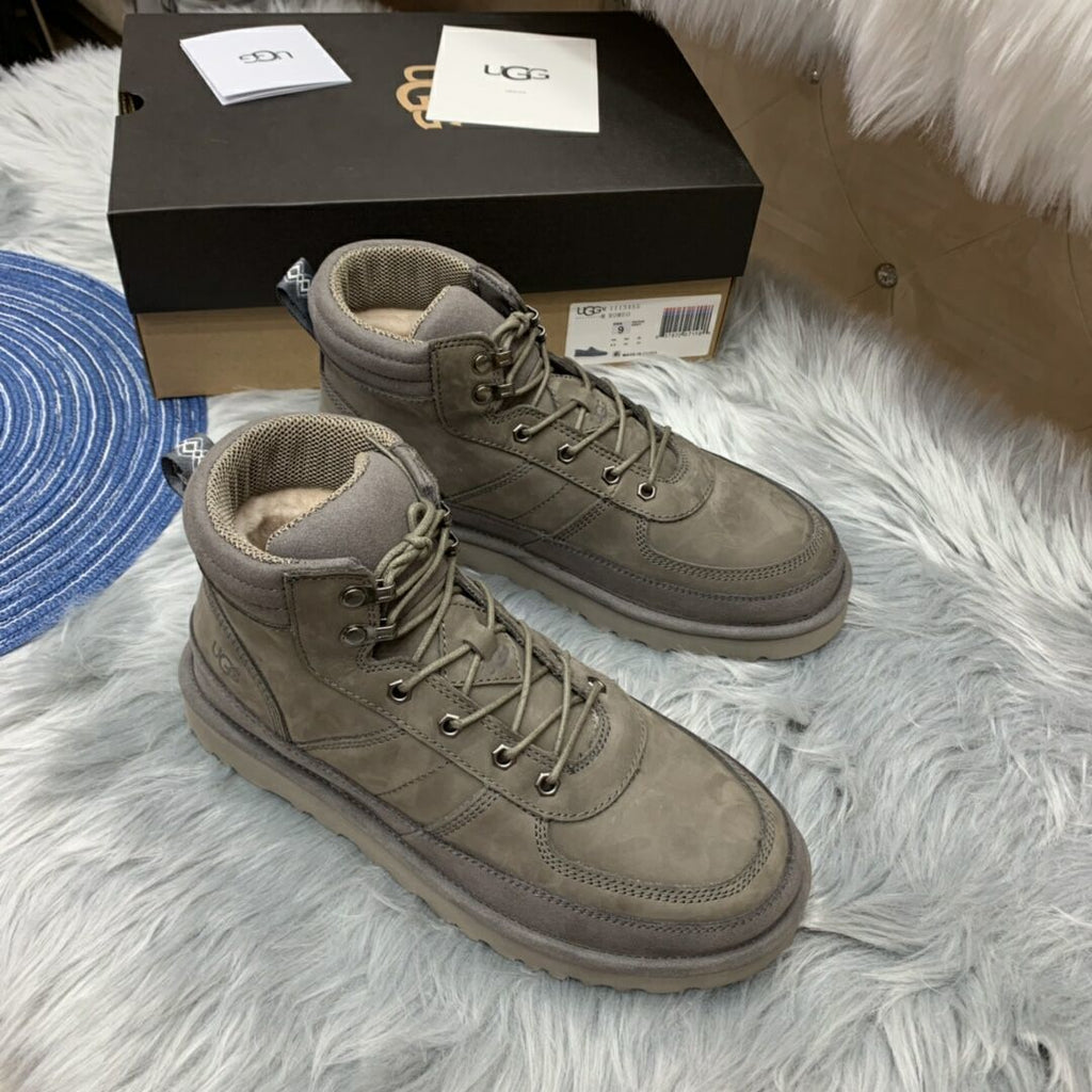 Gray Men's Casual Lace-Up Shoes – In Stock