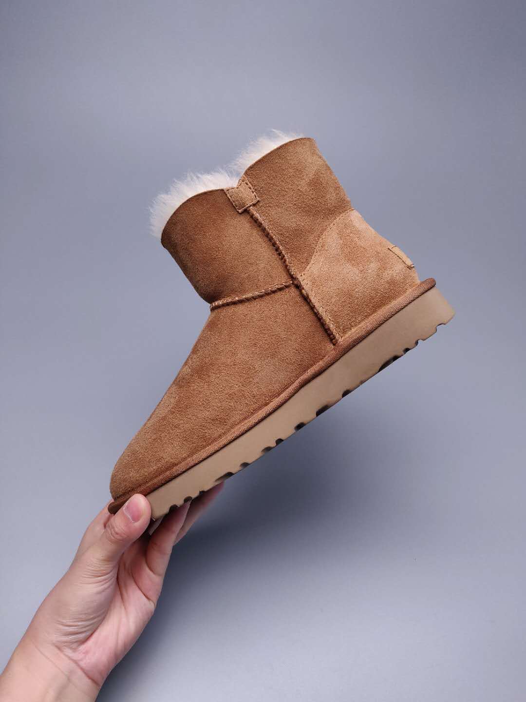 Chestnut Side-Zip Ankle Boots – In Stock