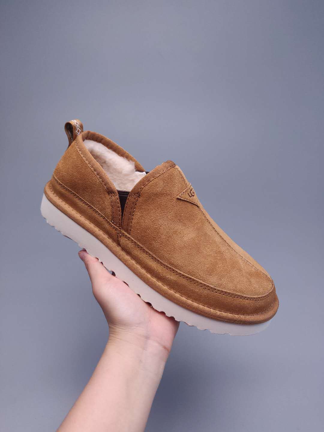 Chestnut Men's Slip-On Low-Top Shoes – In Stock