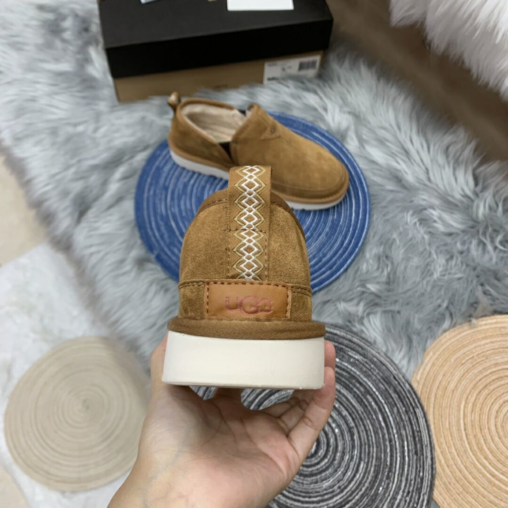 Chestnut Men's Slip-On Low-Top Shoes – In Stock
