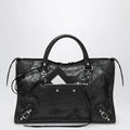 Balenciaga - Le City Medium bag in Arena lambskin leather black