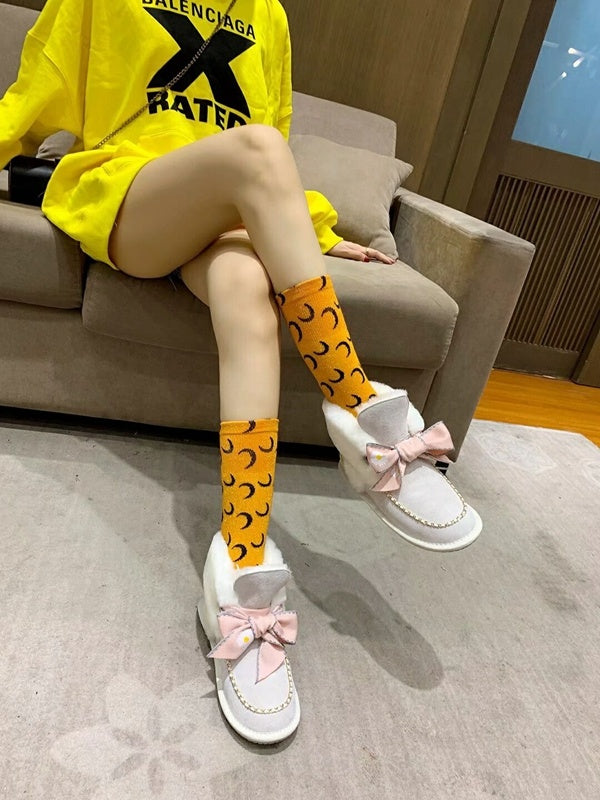Milkshake White Daisy Chain Ribbon Shoes – In Stock