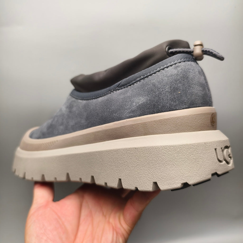 Dark Gray Slip-On Trendy Casual Shoes – In Stock