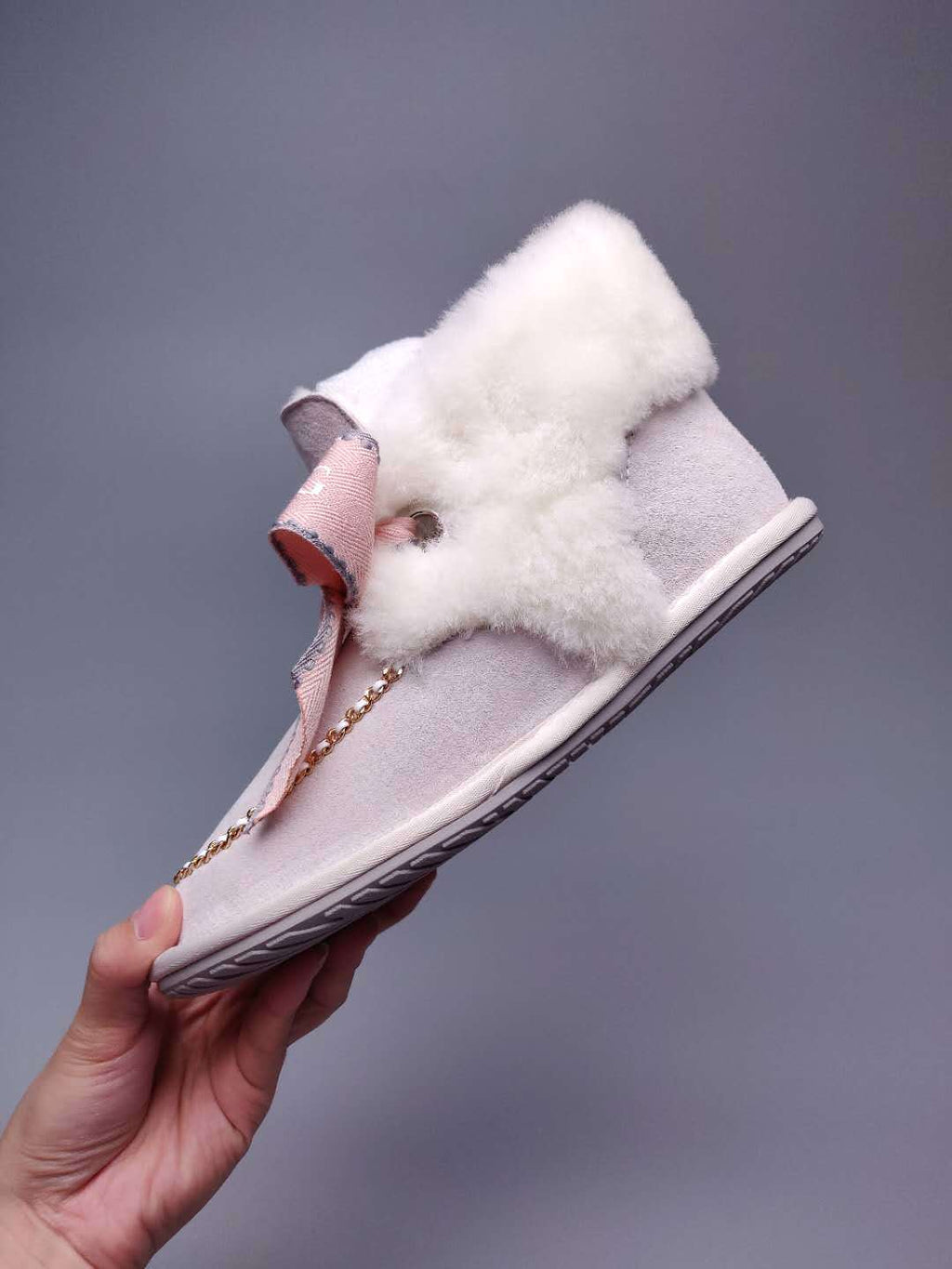 Milkshake White Daisy Chain Ribbon Shoes – In Stock