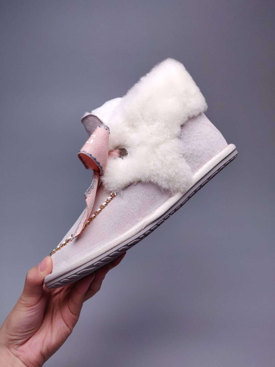 Milkshake White Daisy Chain Ribbon Shoes – In Stock