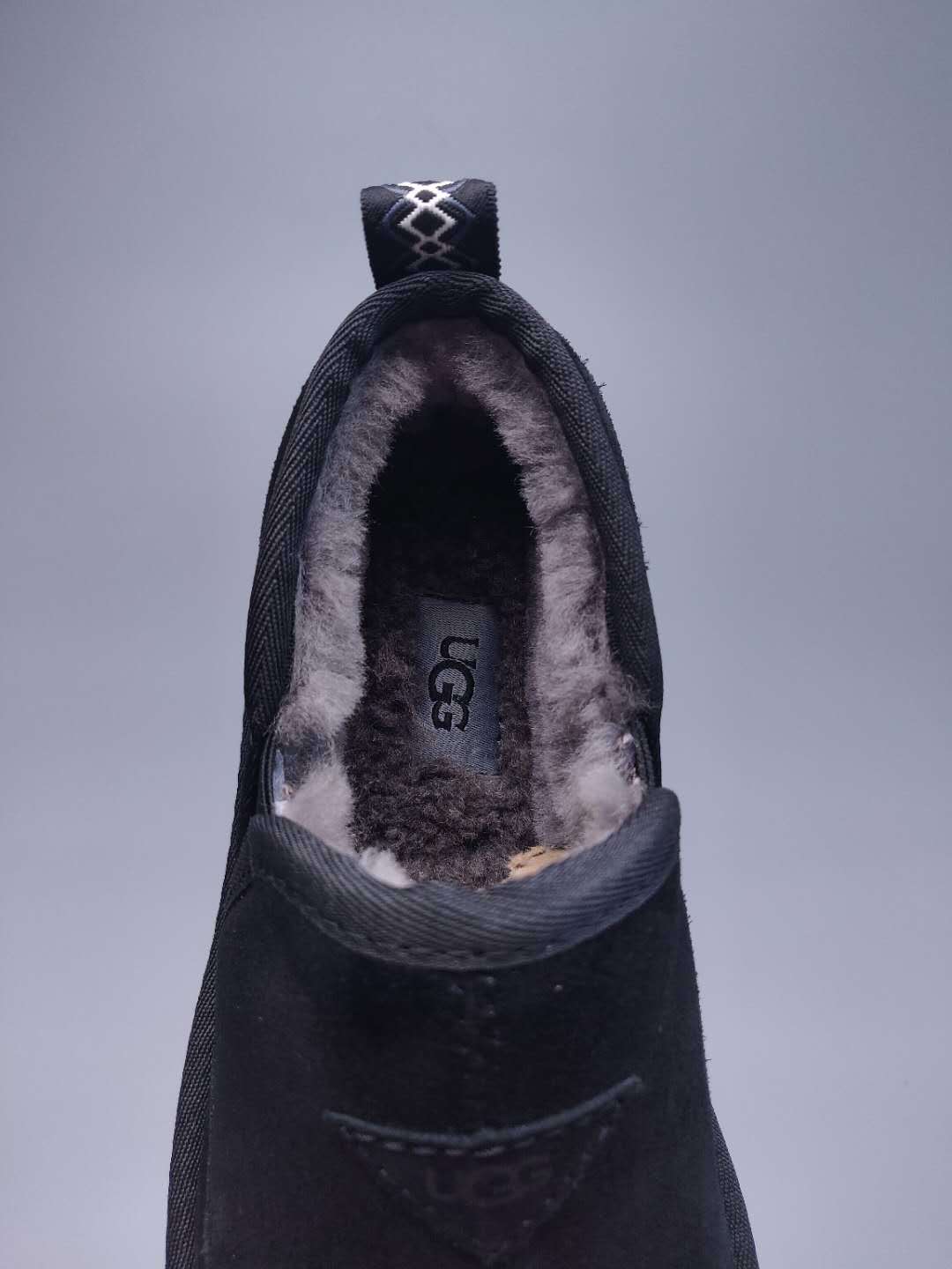 Black Men's Slip-On Low-Top Shoes – In Stock