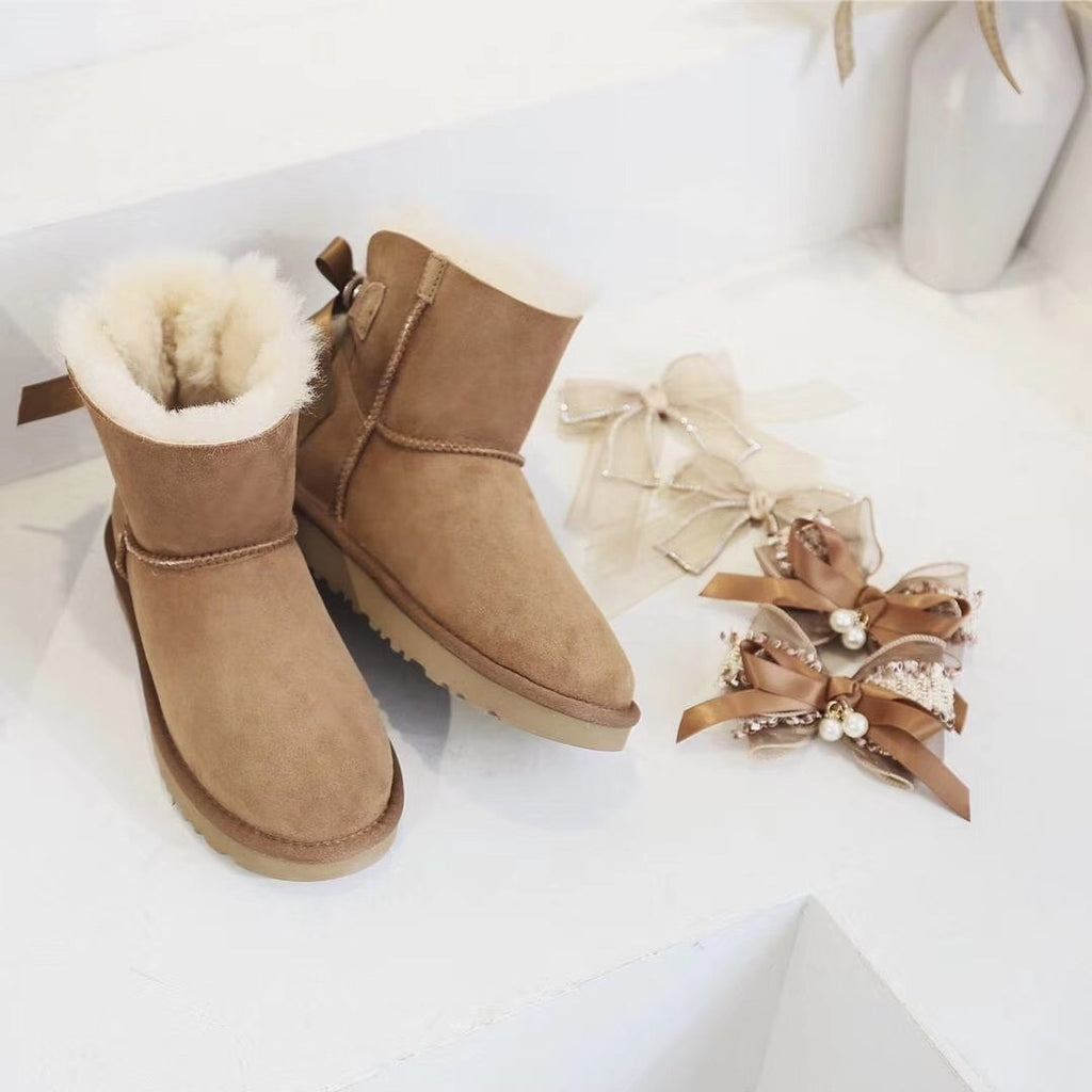 Chestnut Brown 3-in-1 Snow Boots