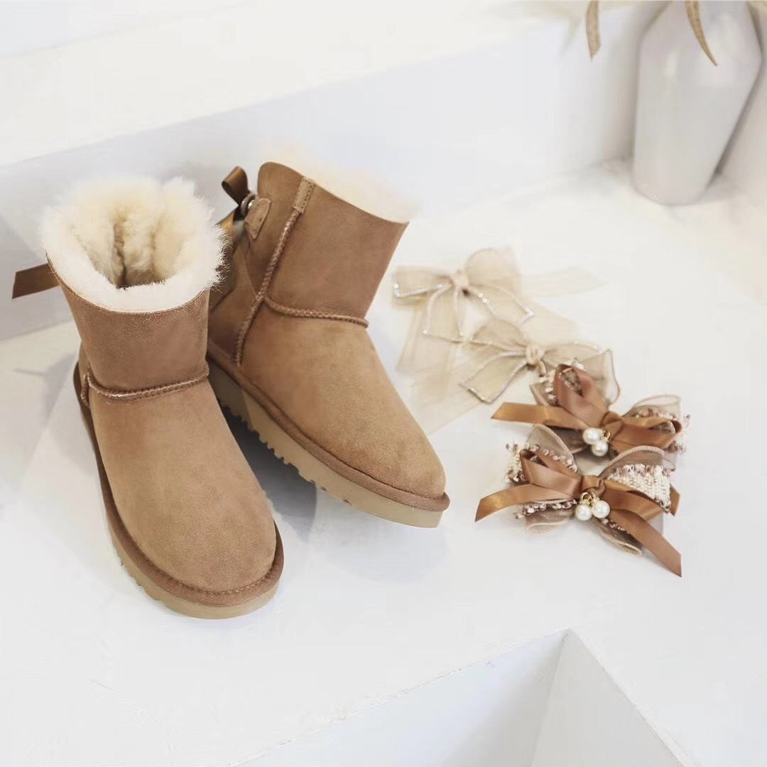 Chestnut Brown 3-in-1 Snow Boots