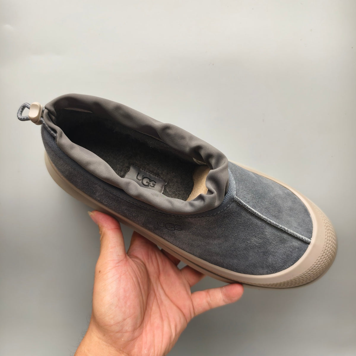 Dark Gray Slip-On Trendy Casual Shoes – In Stock
