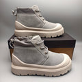 Light Gray High-Top Trendy Casual Shoes – In Stock