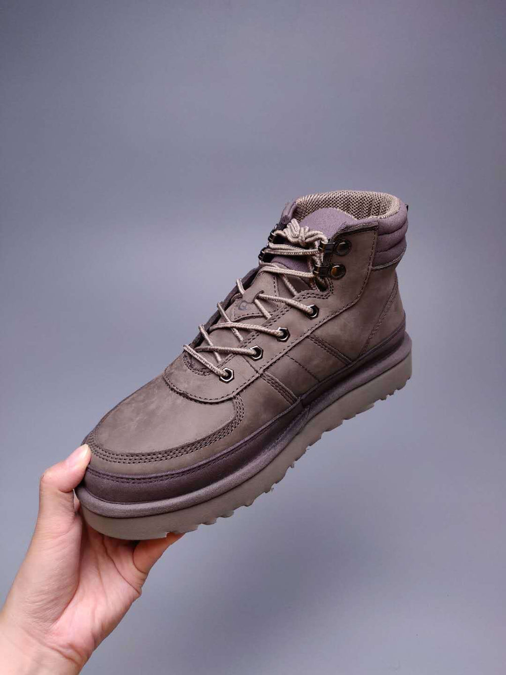 Gray Men's Casual Lace-Up Shoes – In Stock
