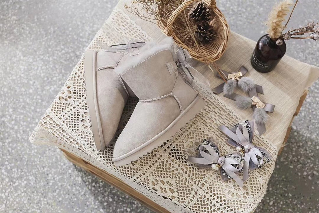 Diamond Gray 3-in-1 Snow Boots