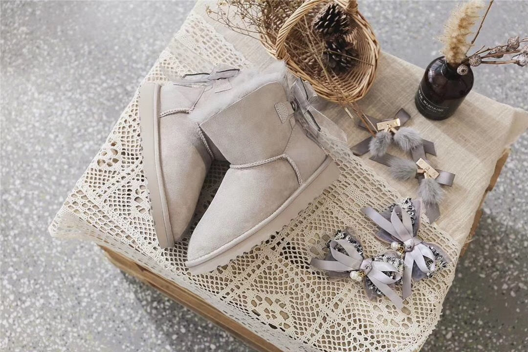 Diamond Gray 3-in-1 Snow Boots