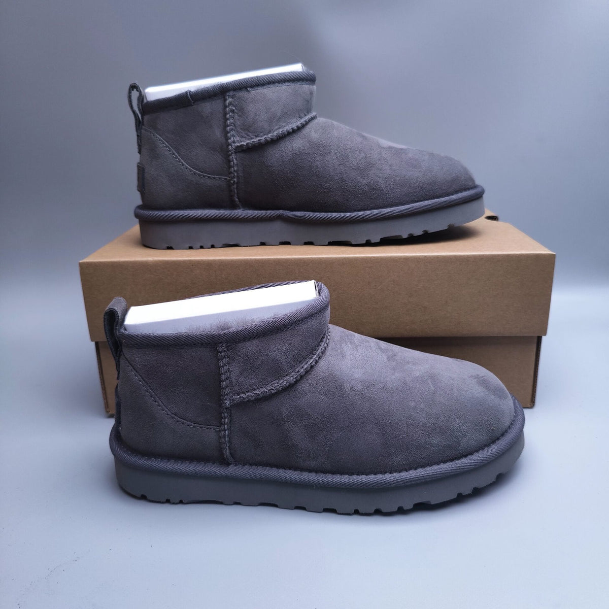 Gray Celebrity-Style Shoes – In Stock