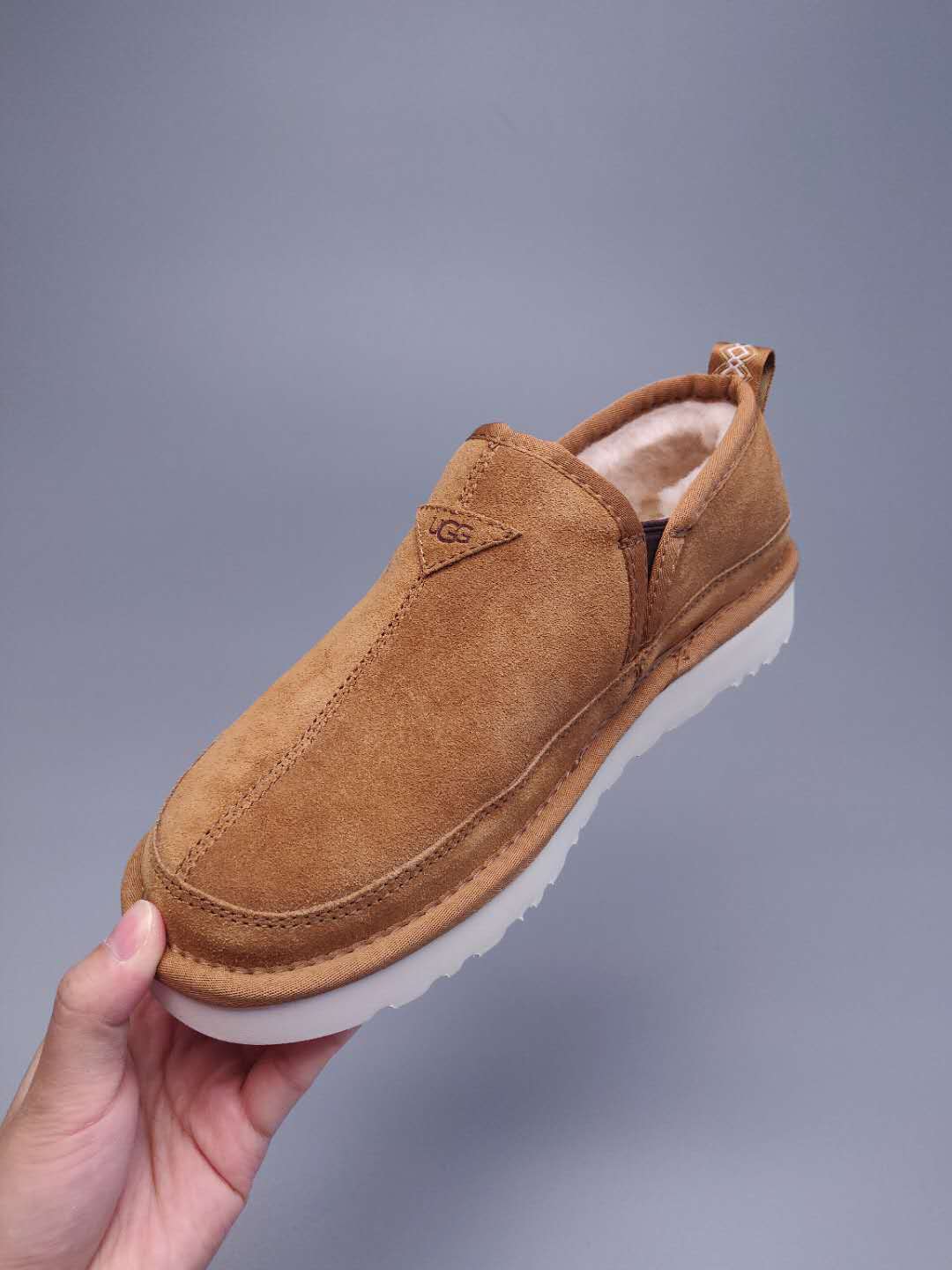 Chestnut Men's Slip-On Low-Top Shoes – In Stock