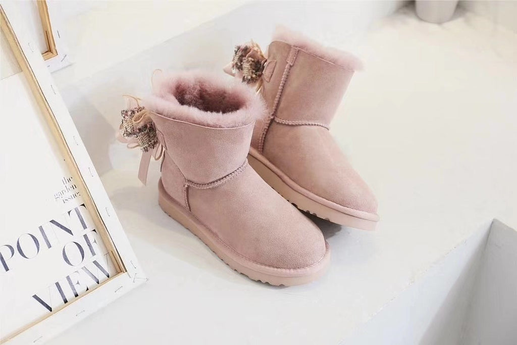 Dusk Pink 3-in-1 Snow Boots