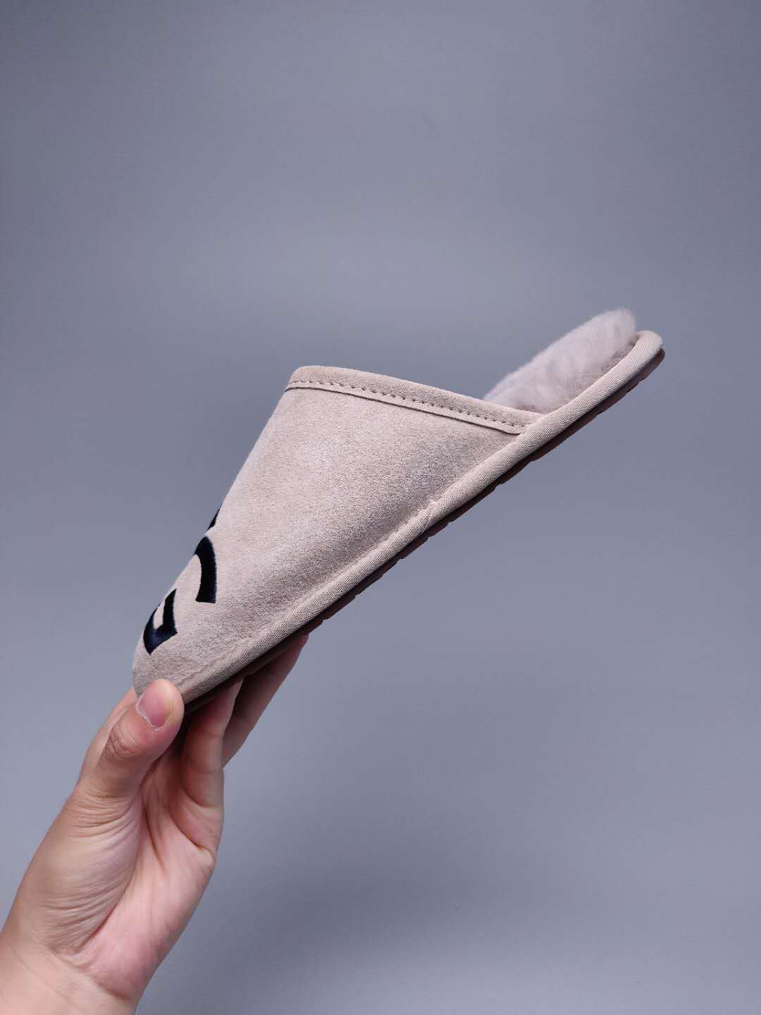 Gray G-Style Indoor Slippers – In Stock