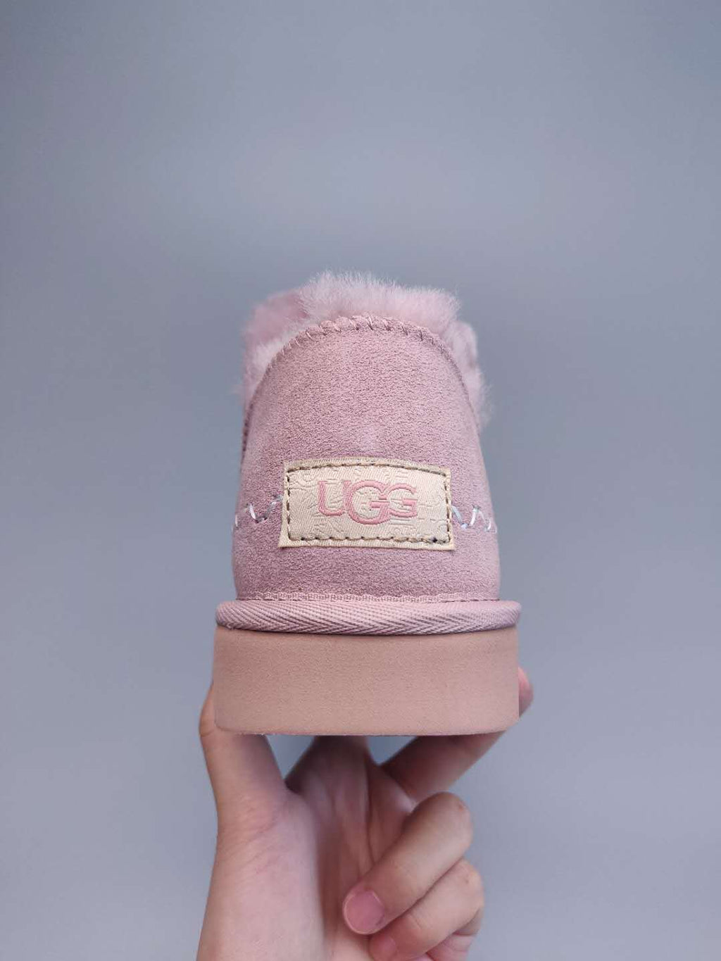 New Dusty Pink Ankle Boots – In Stock