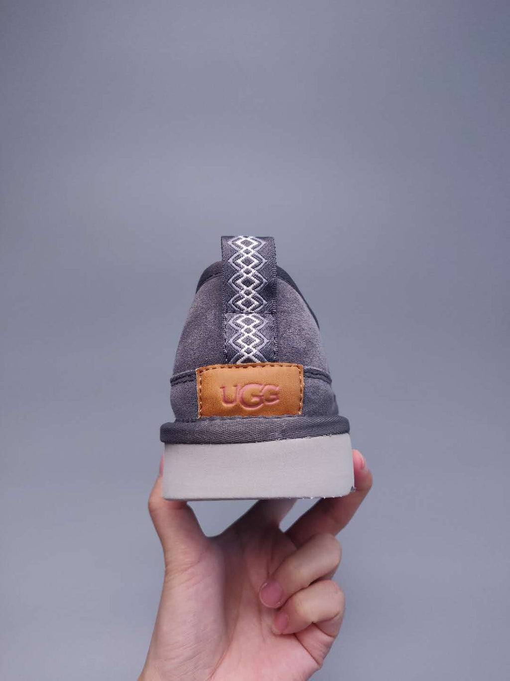 Gray Men's Slip-On Low-Top Shoes – In Stock