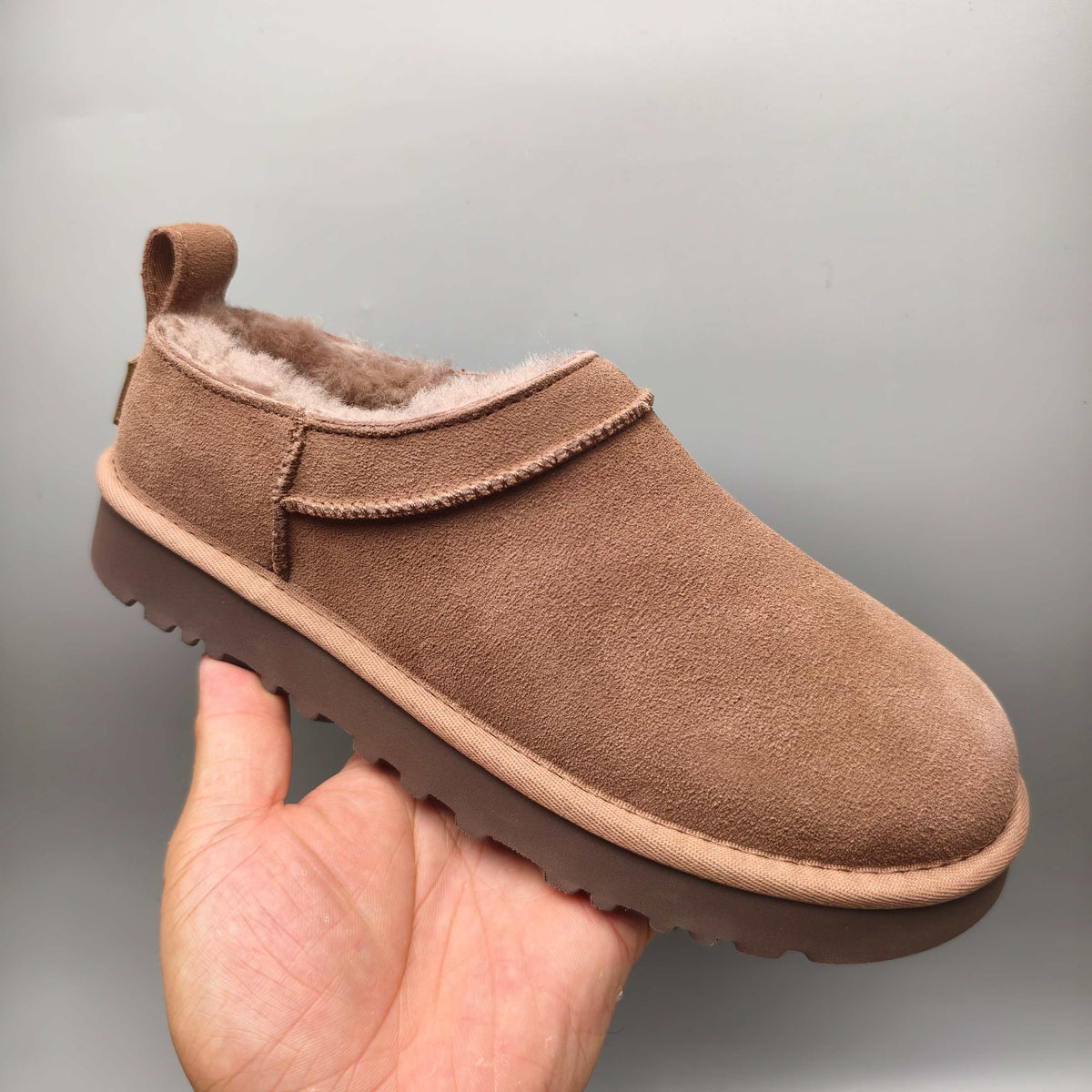Mist Pink Women's Classic Slip-On Shoes – In Stock