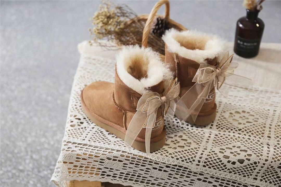 Chestnut Brown 3-in-1 Snow Boots