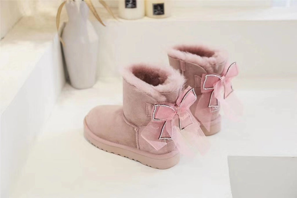 Dusk Pink 3-in-1 Snow Boots