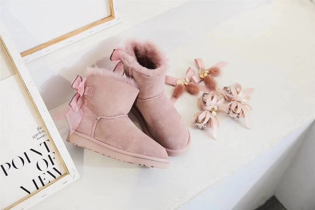 Dusk Pink 3-in-1 Snow Boots