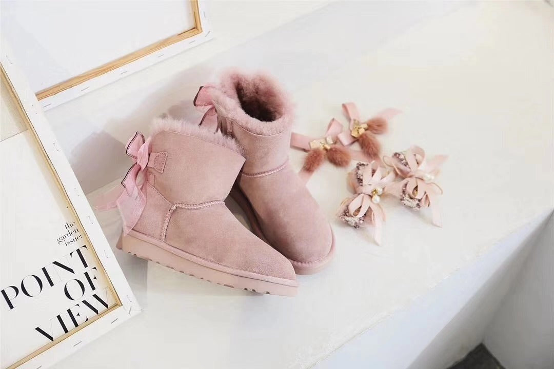 Dusk Pink 3-in-1 Snow Boots